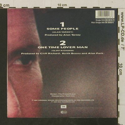 Richard,Cliff: Some People / One Time Lover Man, EMI(20 2018 7), D, 1987 - 7inch - T3080 - 3,00 Euro