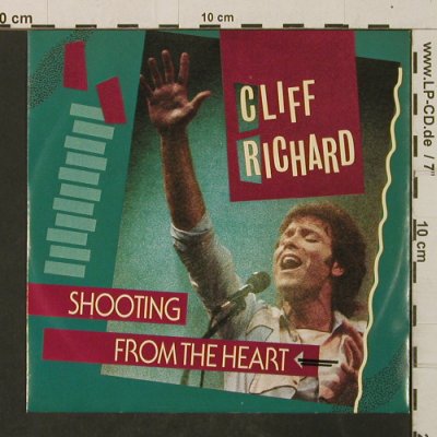 Richard,Cliff: Shooting From The Heart/Small World, EMI(20 0394 7), NL, 1984 - 7inch - T3082 - 3,00 Euro