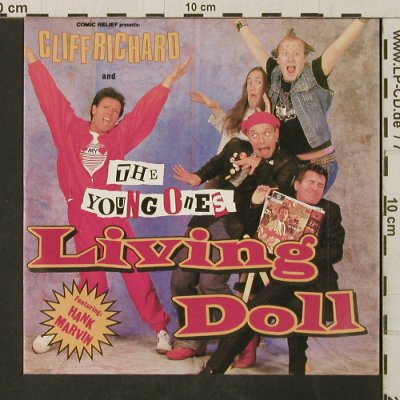 Richard,Cliff & The Young Ones: Living Doll / Happy (by Young Ones), WEA(248 764-7), D, 1986 - 7inch - T3083 - 3,00 Euro