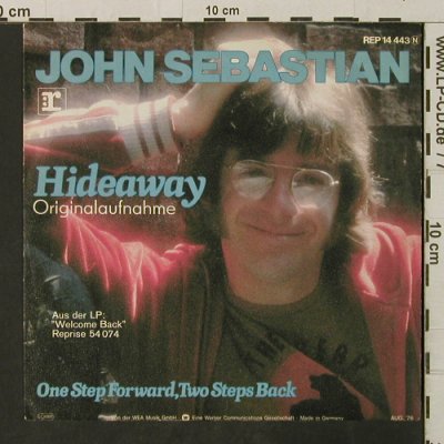 Sebastian,John: Hideaway/One Step Forward..., Reprise(REP 14 443), D, 1976 - 7inch - T3119 - 2,50 Euro