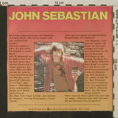 Sebastian,John: Hideaway/One Step Forward..., Reprise(REP 14 443), D, 1976 - 7inch - T3119 - 2,50 Euro
