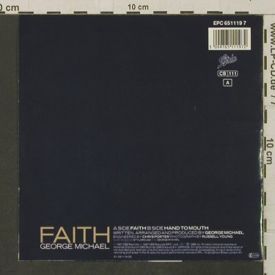 Michael,George: Faith / Hand To Mouth, Epic(EPC 651119 7), NL, 1987 - 7inch - T3189 - 2,50 Euro