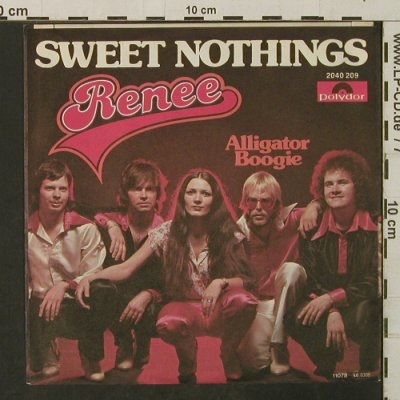 Renee: Sweet Nothings / Alligator Boogie, Polydor(2040 209), D, 1978 - 7inch - T3197 - 2,00 Euro