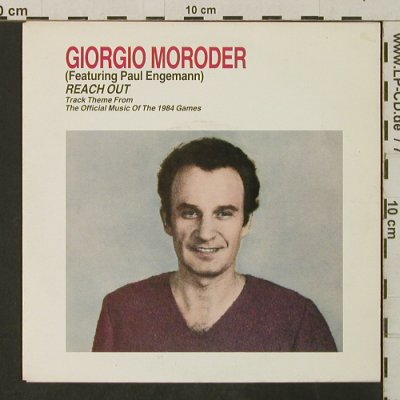 Moroder,Giorgio & Engemann,Paul: Reach Out / Inst., CBS(A-4570), NL, 1984 - 7inch - T3206 - 3,00 Euro