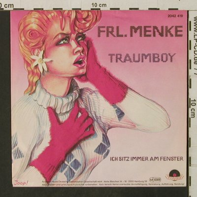 Frl.Menke: Traumboy/ Ich sitz immer am Fenster, Polydor(2042 419), D, 1982 - 7inch - T3211 - 2,00 Euro
