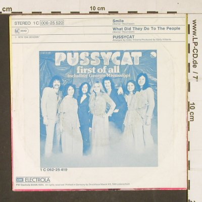 Pussycat: Smile, EMI(006-25520), D, 1976 - 7inch - T331 - 2,50 Euro