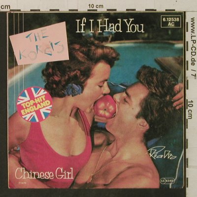 Korgis: If I had you / Chinese Girl, Rialto (6.12538 AC), D, 1979 Typ: 7" Best.-Nr.: T3344 Preis: 2,00 Euro