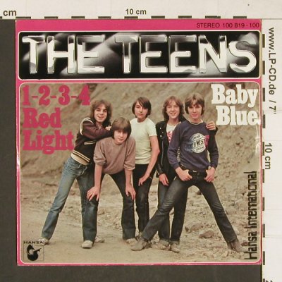 Teens: 1-2-3-4 Red Light, Hansa(100 819-100), D, 1979 - 7inch - T335 - 3,00 Euro