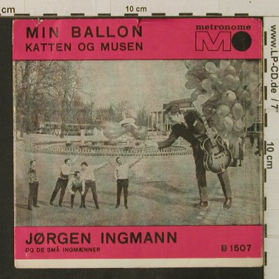 Ingmann,Jörgen: Min Ballon, co (nur Cover vg+), Metronome, DK Typ: Cover Best.-Nr.: T3393 Preis: 1,00 Euro