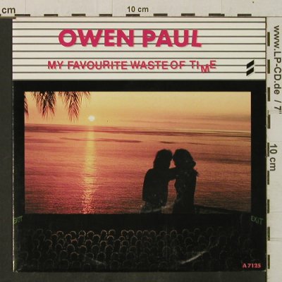 Paul,Owen: My Favorite Waste Of Time/Just Anot, CBS(A 7125), NL, 1986 - 7inch - T3419 - 2,50 Euro