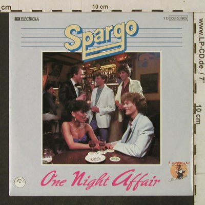 Spargo: One Night Affair /Running From Your, Papagayo(006-53 902), D, 1981 - 7inch - T3427 - 2,00 Euro