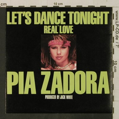 Zadora,Pia: Let's Dance Together / Real Love, Curb(INT 112.716), D, 1984 - 7inch - T3430 - 2,00 Euro