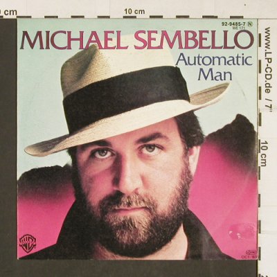 Sembello,Michael: Automatic Man / Summer Lovers, WB(92-9485-7), D, 1983 - 7inch - T343 - 1,50 Euro