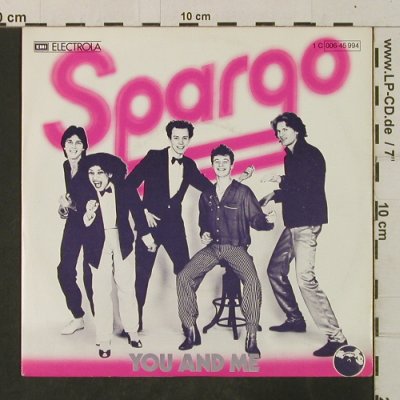 Spargo: You And Me / Worry, Papagayo(006-45 994), D, 1980 - 7inch - T3526 - 2,00 Euro