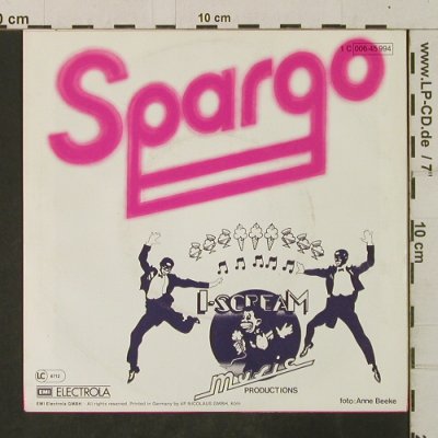 Spargo: You And Me / Worry, Papagayo(006-45 994), D, 1980 - 7inch - T3526 - 2,00 Euro