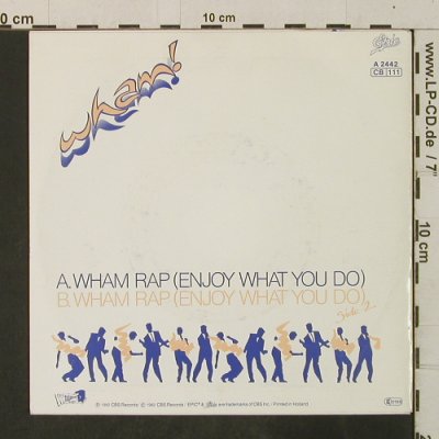 Wham: Wham Rap!*2, Epic(A 2442), NL, 1982 - 7inch - T3545 - 4,00 Euro