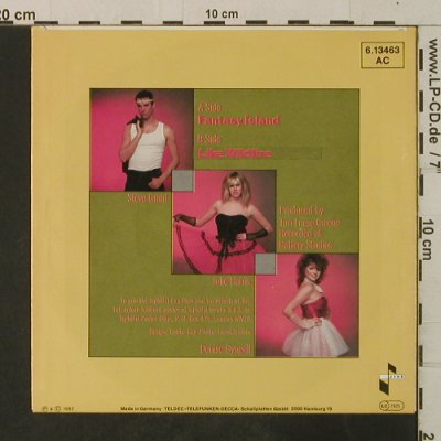 Tight Fit: Fantasy Island, Jive (6.13463 AC), D, 1982 Typ: 7" Best.-Nr.: T3622 Preis: 2,00 Euro