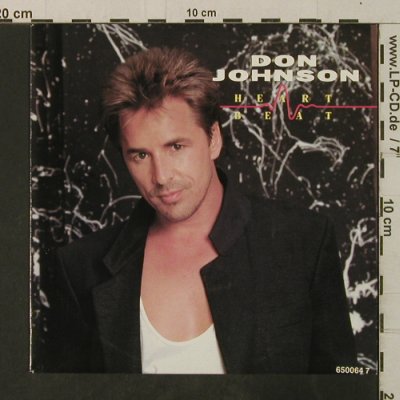 Johnson,Don: Heartbeat / Can't Take Your Memory, Epic (EPC 650064 7), NL, 1986 Typ: 7" Best.-Nr.: T3640 Preis: 1,50 Euro