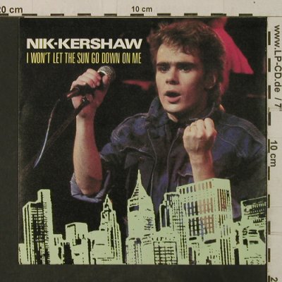Kershaw,Nik: I Won't Let The Sun Go Down On Me, MCA (259 684-7), D, 1984 Typ: 7" Best.-Nr.: T3656 Preis: 2,50 Euro