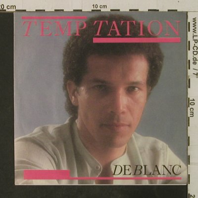 De Blanc: Temptation / The Lady's A Fool, Metronome (0030.600), D, 1982 Typ: 7" Best.-Nr.: T3707 Preis: 2,00 Euro
