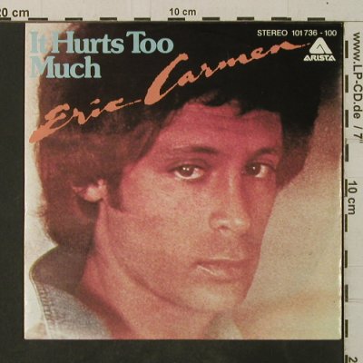 Carmen,Eric: It Hurts Too Much/You Need Some Lov, Arista (101 736-100), D, 1980 Typ: 7" Best.-Nr.: T3724 Preis: 2,00 Euro