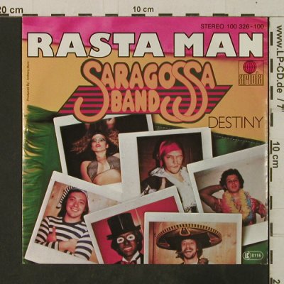 Saragossa Band: Rasta Man / Destiny, Ariola(100 326-100), D, 1979 - 7inch - T3732 - 2,50 Euro