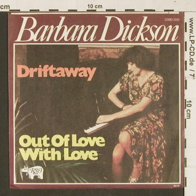 Dickson,Barbara: Out Of Love With Love, RSO (2090 200), D, 1976 Typ: 7" Best.-Nr.: T380 Preis: 3,00 Euro