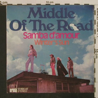 Middle Of The Road: Samba d'amour, vg+/vg+, Ariola(12 990 AT), D, 1973 - 7inch - T3822 - 1,50 Euro
