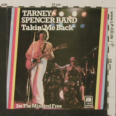 Tarney / Spencer Band: Talkin' me Back, AM/CBS BlitzPromo (AMS S 6648), D Typ: 7" Best.-Nr.: T3832 Preis: 3,00 Euro