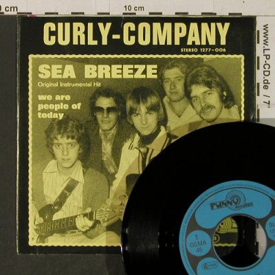 Curly-Company: Sea Breeze (instr.Hit), Funny Rec. (1277-006), D Typ: 7" Best.-Nr.: T3841 Preis: 2,50 Euro