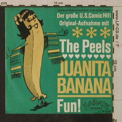 Peels: Juanita Banana / Fun!, Karate Rec.(18 798 AT), D,  - 7inch - T3857 - 3,00 Euro