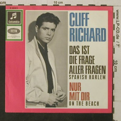 Richard,Cliff: Das ist die Frage aller Fragen, Columbia EMI(C 22 811), D,  - Cover - T3863 - 2,50 Euro