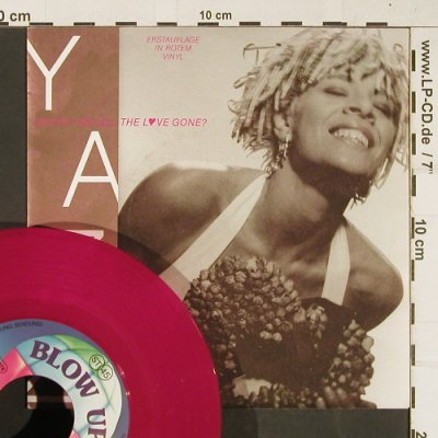 Yazz: Where Has All The Love Gone, Blow Up(INT 110.787), D,redVinyl, 1989 - 7inch - T397 - 3,00 Euro