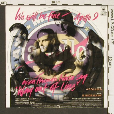 Ant,Adam: Apollo 9, CBS(4719), NL, 1984 - 7inch - T402 - 2,00 Euro