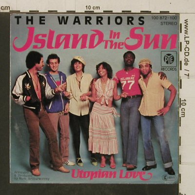 Warriors: Island in the sun vg+/m-, PYE (100 872-100), D, 1979 Typ: 7" Best.-Nr.: T4033 Preis: 2,50 Euro