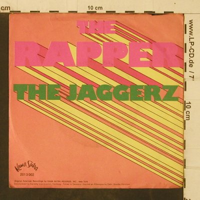 Jaggers: The Rapper, VG+/VG+, Kama Sutra (2013 002), D, 1970 Typ: 7" Best.-Nr.: T4034 Preis: 5,00 Euro