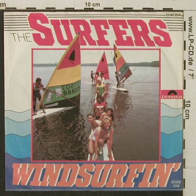 Surfers: Windsurfin' / Nite At The Beach, Polydor(2040 204), D, vg+/m-, 1978 - 7inch - T4088 - 2,50 Euro