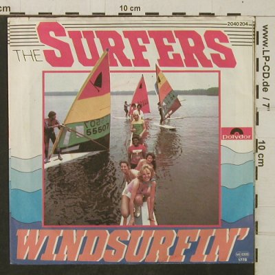Surfers: Windsurfin' / Nite At The Beach, Polydor(2040 204), D, vg+/m-, 1978 - 7inch - T4088 - 2,50 Euro