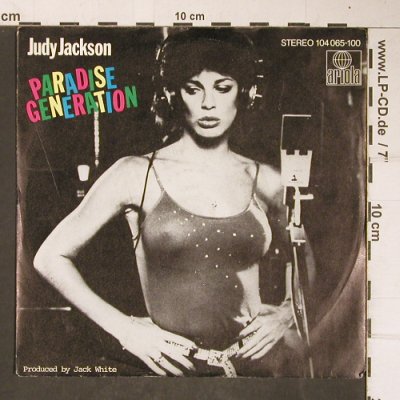 Jackson,Judy: Paradise Generation, Ariola(104 065-100), D, 1982 - 7inch - T4111 - 3,00 Euro