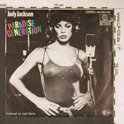 Jackson,Judy: Paradise Generation, Ariola (104 065-100), D, 1982 Typ: 7" Best.-Nr.: T4111 Preis: 3,00 Euro