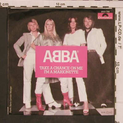 Abba: Take A Chance On Me, Polydor(2001 758), D, 1977 - 7inch - T4505 - 3,00 Euro