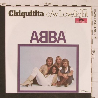 Abba: Chiquitita / Lovelight, Polydor(2001 850), D, 1978 - 7inch - T4530 - 2,50 Euro