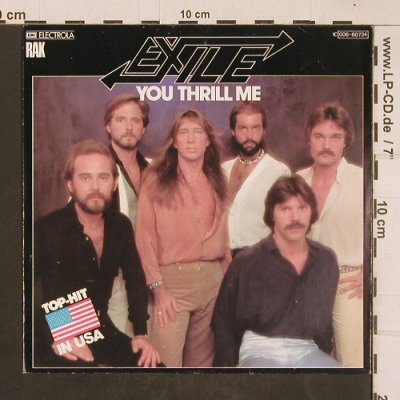 Exile: You Thrill Me / Don't Do it, RAK(006-60 734), D, 1978 - 7inch - T4539 - 2,50 Euro