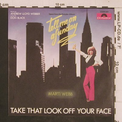 Webb,Marti: Take That Look Off Your Face, Polydor (2059 201), D, 1979 Typ: 7" Best.-Nr.: T4552 Preis: 2,50 Euro