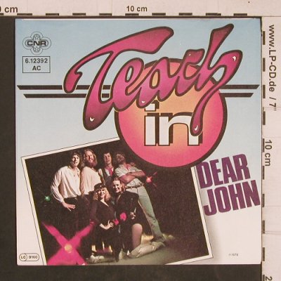 Teach in: Dear John, CNR (6.12392 AC), D, 1978 Typ: 7" Best.-Nr.: T4554 Preis: 3,00 Euro