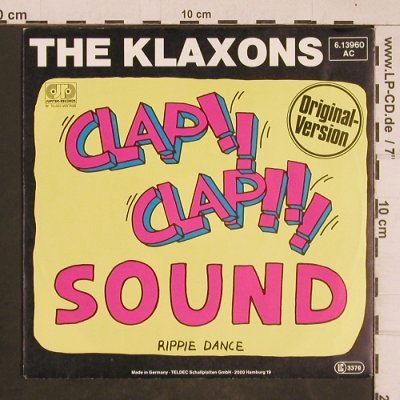 Klaxons: Clap !! Clap!! Sound, Jupiter (6.13960 AC), D Typ: 7" Best.-Nr.: T4560 Preis: 2,50 Euro