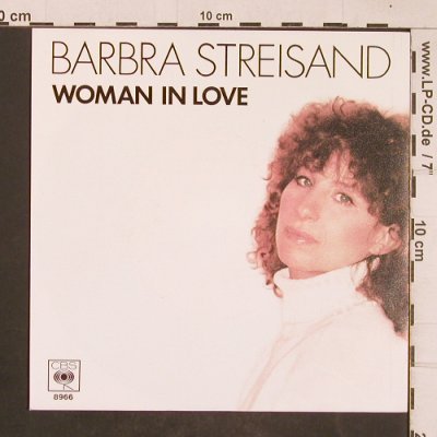 Streisand,Barbra: Woman in Love / Run Wild, CBS(8966), NL, 1980 - 7inch - T4595 - 3,00 Euro