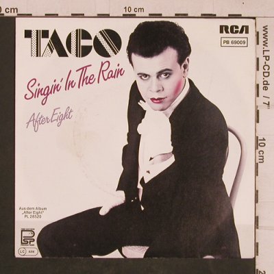 Taco: Singin' in the Rain, m-/vg+, RCA (PB 69009), D, 1982 Typ: 7" Best.-Nr.: T4607 Preis: 2,50 Euro