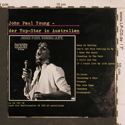 Young,John Paul: Standing In The Rain/Keep onSmiling, Ariola(17 677 AT), D,  - 7inch - T4632 - 2,50 Euro