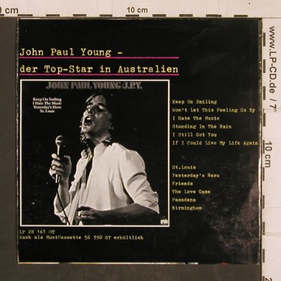 Young,John Paul: Standing In The Rain/Keep onSmiling, Ariola (17 677 AT), D Typ: 7" Best.-Nr.: T4632 Preis: 2,50 Euro